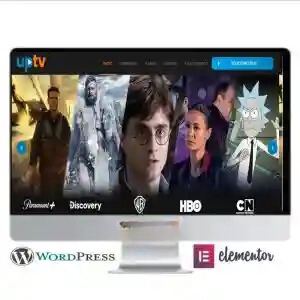 IPTV Landing - WorPress - COD-9845