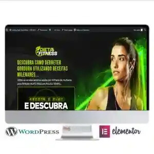 Landing Page Dieta Fitness - COD-9311