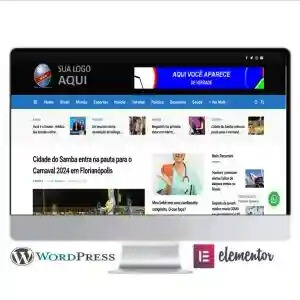 Portal Noticias Automáticas Moderno - COD-7999
